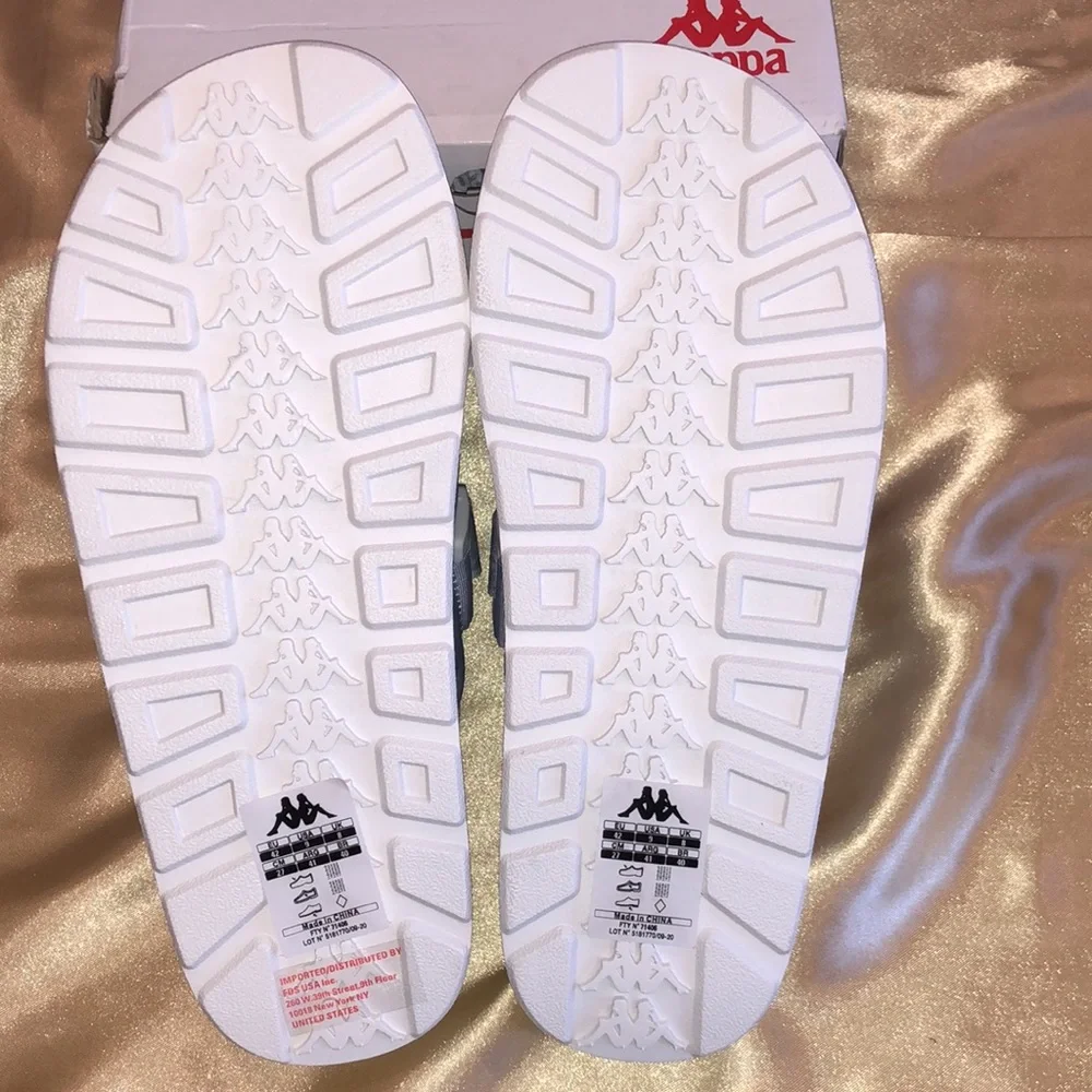NWB KAPPA MINOR DAMAGE Unisex Slipper Sandal Slide Sz WOMEN 11 MEN 9_3